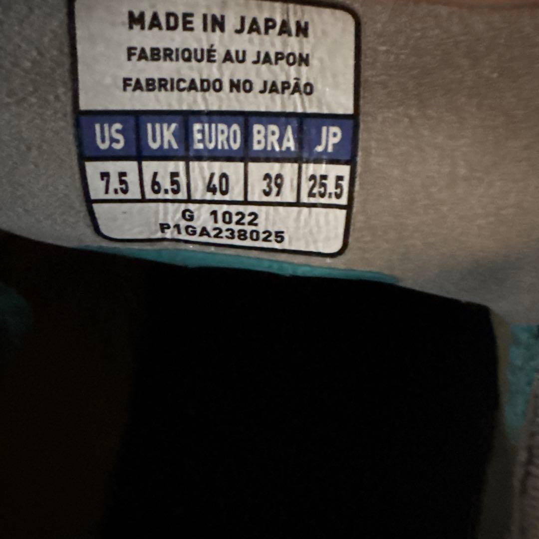 ミズノ サッカーシューズ JP 25.5 アクアブルー