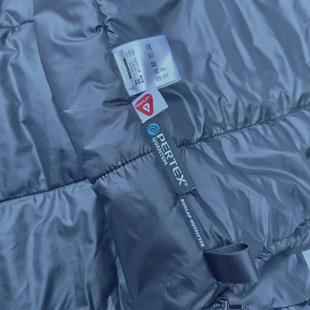 Burlap Outffiter プリマロフトベスト Mサイズ ブラック