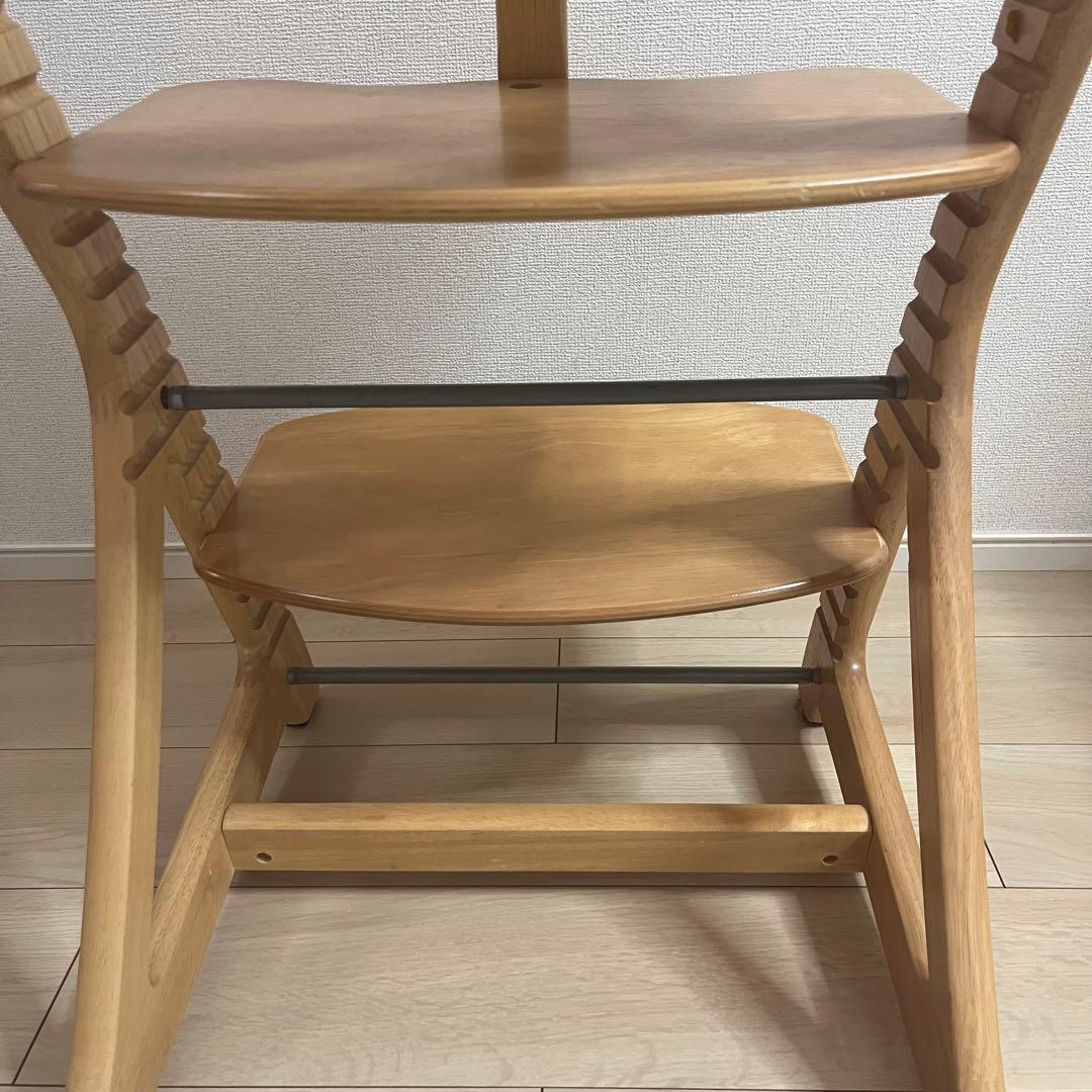 【美品】大和屋 すくすくチェアプラス テーブル＆ガード付