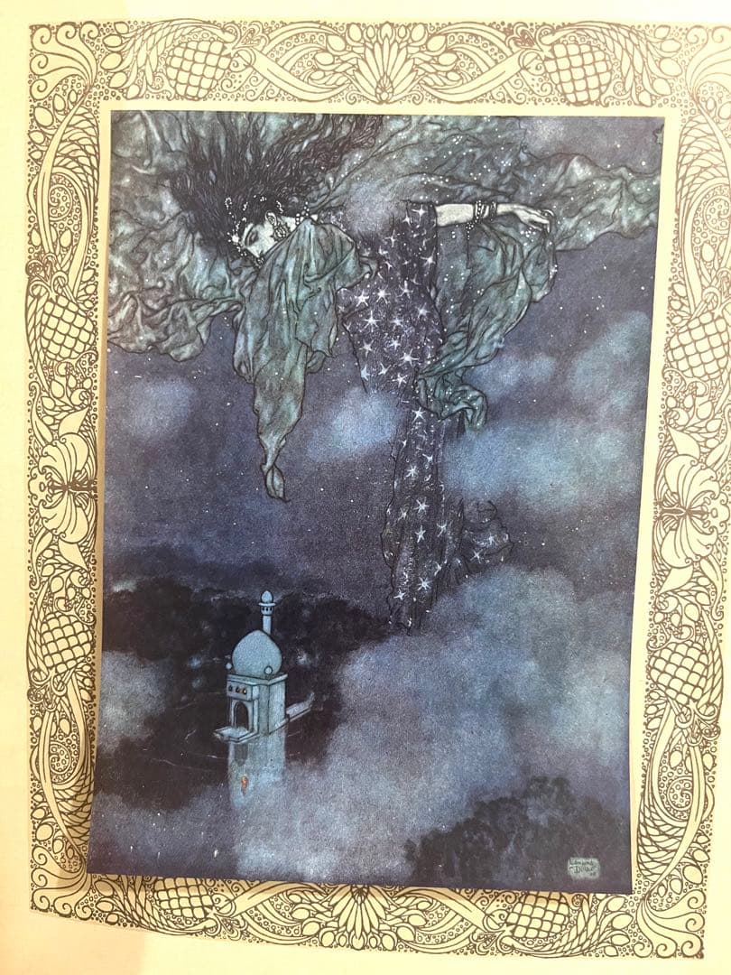 No281 古書 アンティーク 洋書 エドマンド ·デュラック ルバイヤート