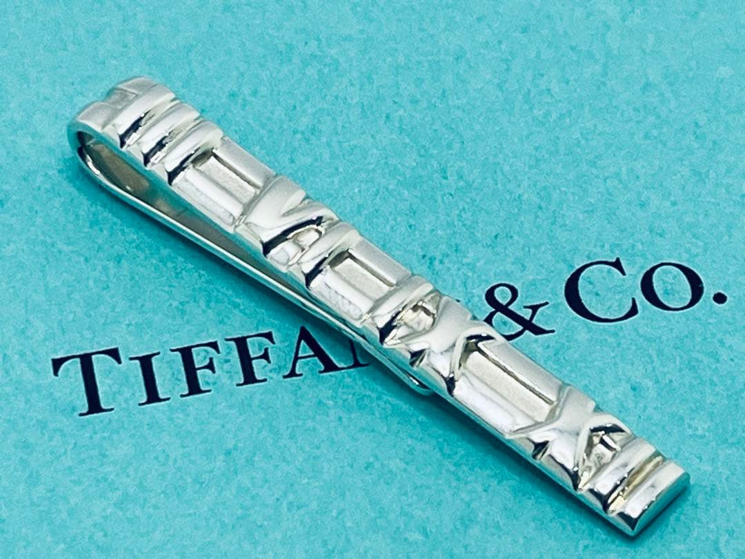 h601 美品　ティファニー　アトラス　1995 ネクタイピン　シルバー　925