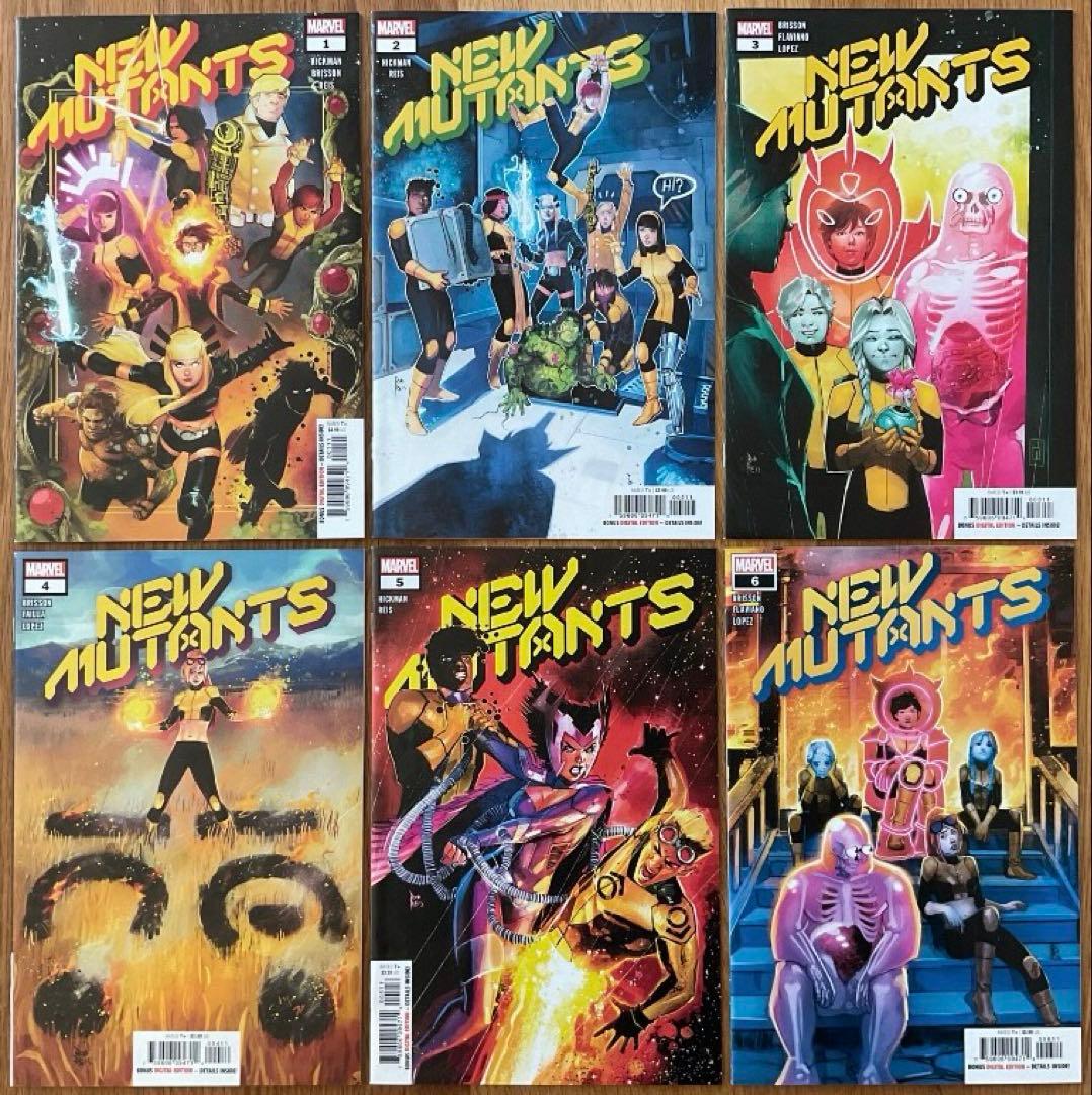 New Mutants #1-30 ニュー・ミュータント アメコミリーフ