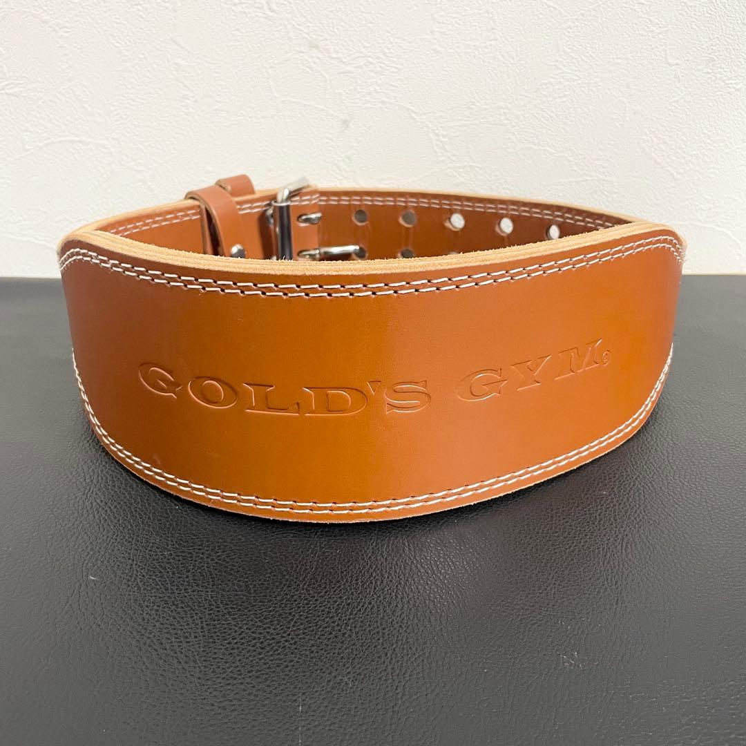 ゴールドジム プロレザーベルト Mサイズ