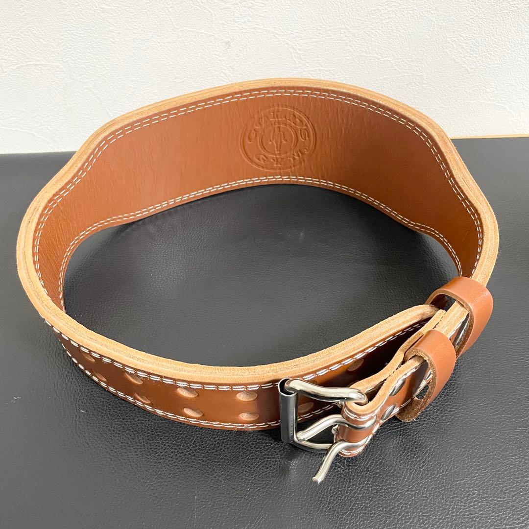 ゴールドジム プロレザーベルト Mサイズ