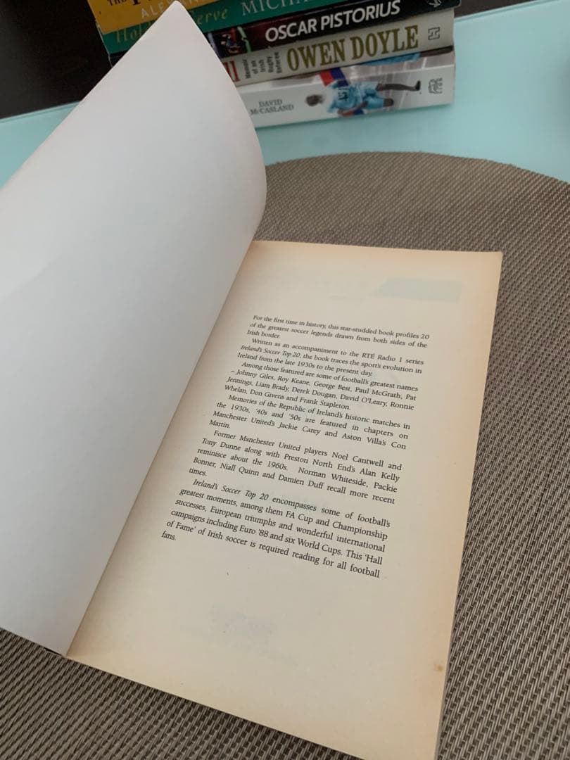 洋書 IRELAND'S SOCCER TOP 20