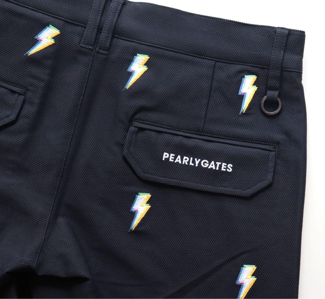 《パーリーゲイツ》新品 エレキ刺繍 ストレッチ ショートパンツ 4(W82)