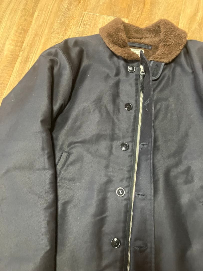 バズリクソンズ　N-1 ネイビーデッキジャケット　サイズ40 ほぼ未使用