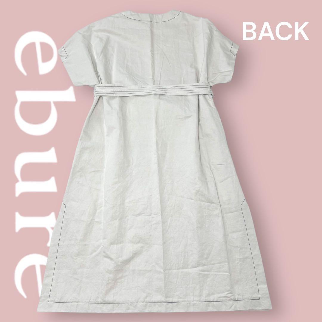 ebure エブール ワンピース リネン ベルト