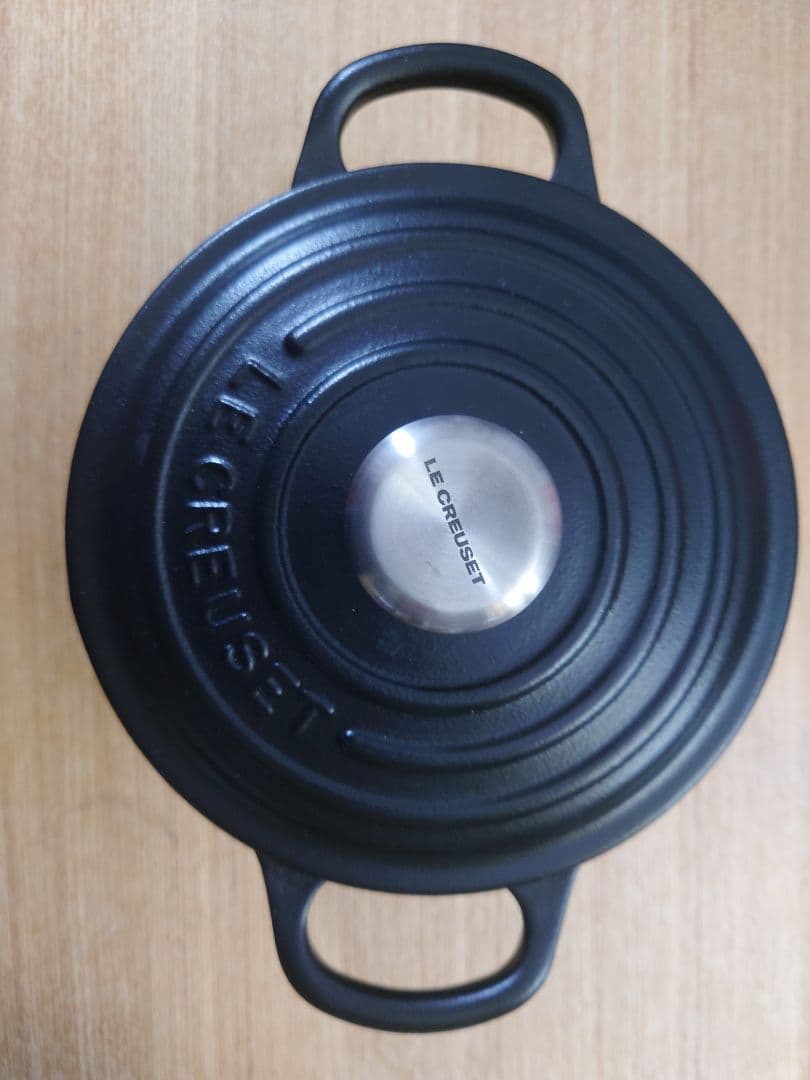 【もんめちゃん】ル・クルーゼ　ウインザーポット16 マットブラック