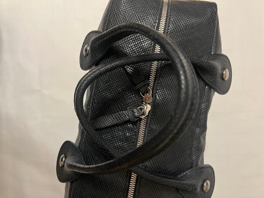 LONGCHAMP クアドリ 2way ボストンバッグ ビジネスバッグ ブラック