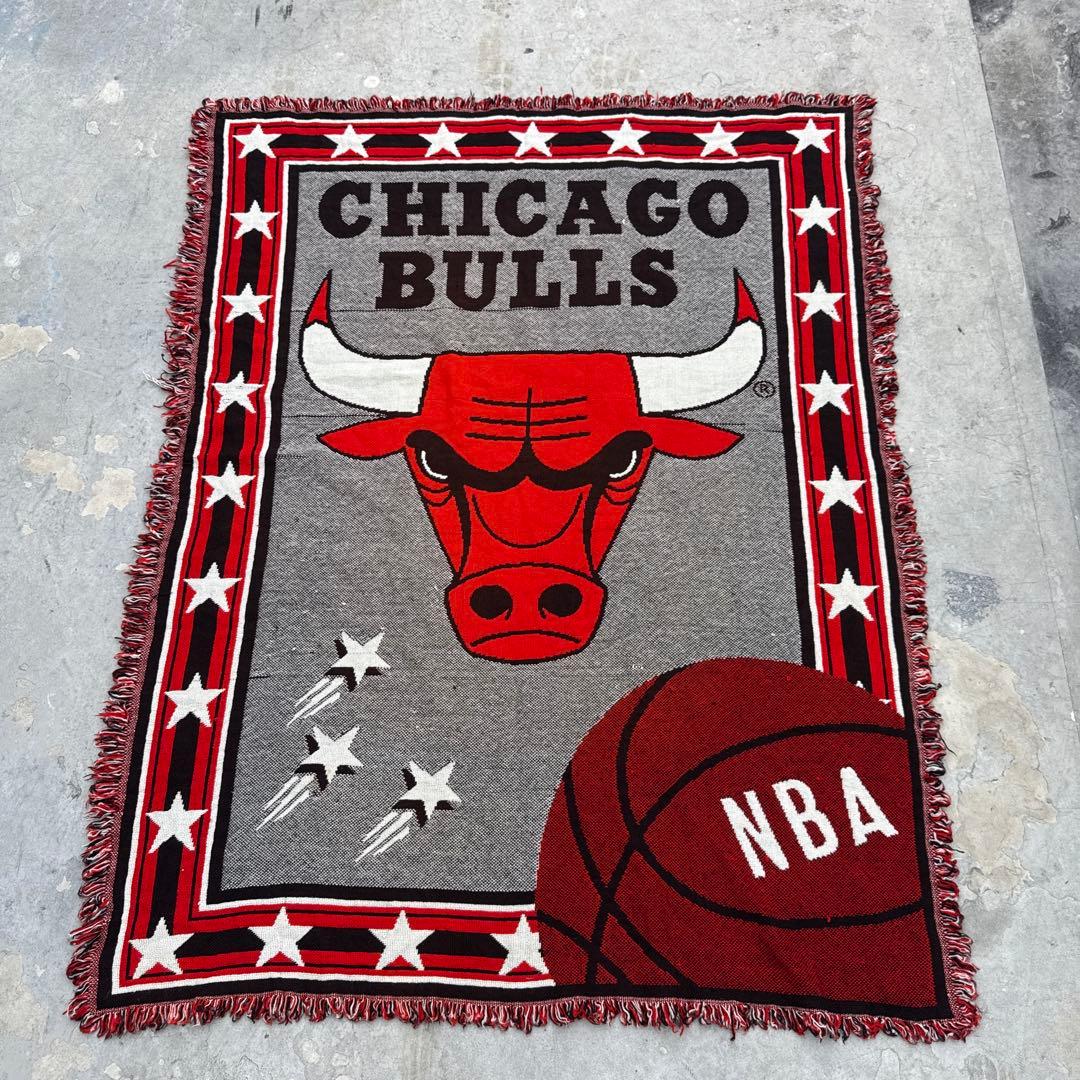 NBA シカゴブルズ　ブランケット　マルチカバー　ソファーカバー　141x111