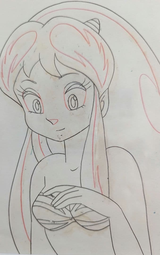 うる星やつら　セル画　動画付き