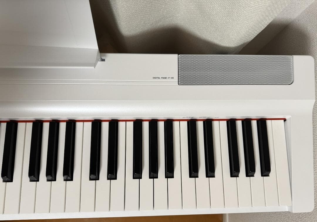 YAMAHA P-125WH 電子ピアノ 88鍵