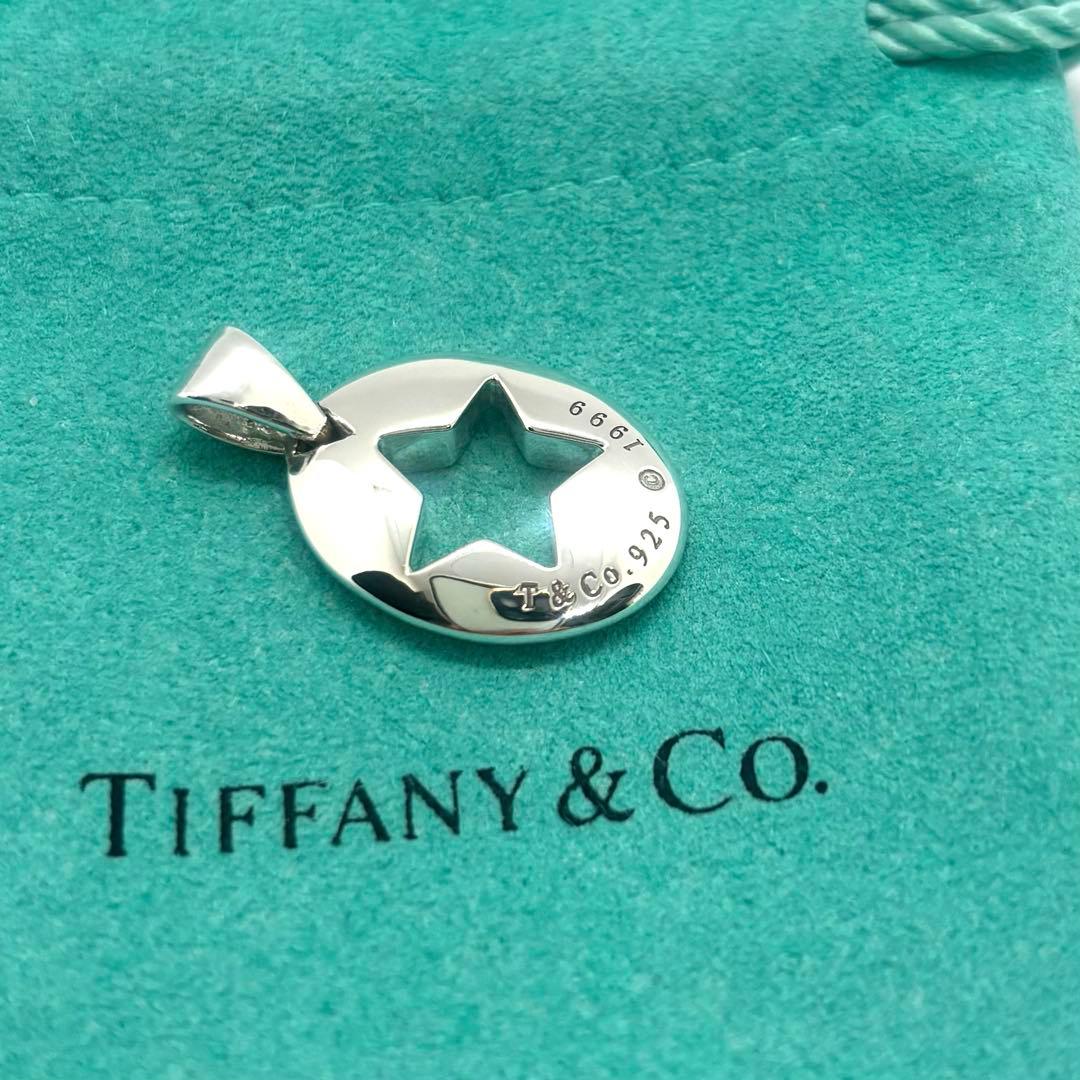 TIFFANY&CO.【美品】ピアストスター　星　ペンダント　トップのみ