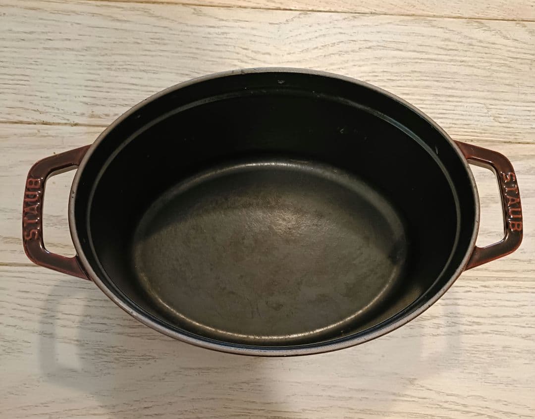 ストウブ ピコ・ココット オーバル 23cm グレナディンレッド