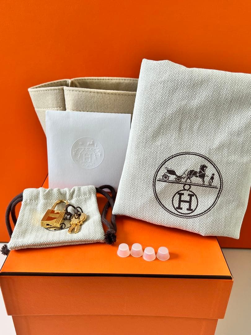 付属品完備★ エルメス ピコタンロック PM ベトン B刻印 オマケ付き