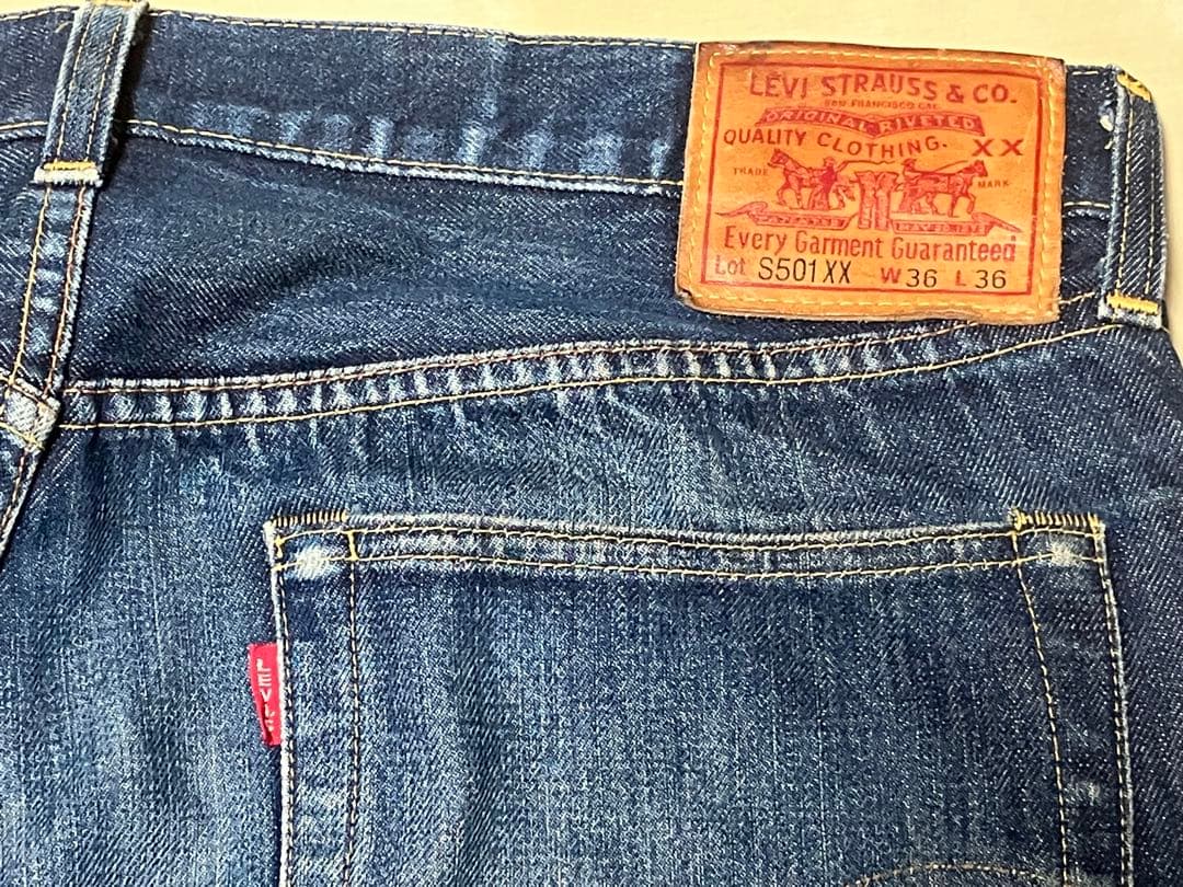 Levi's リーバイスS501XX 復刻 大戦モデル アメリカ製W36 L36