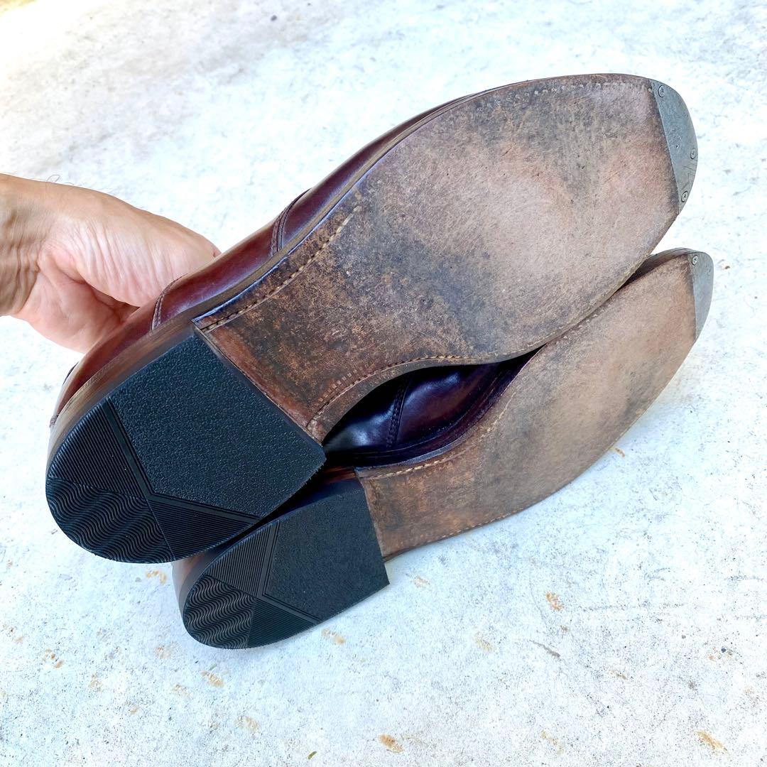 ka-joe様Alden9976★サイズ7D★コードバン★バーガンディ★プレーン