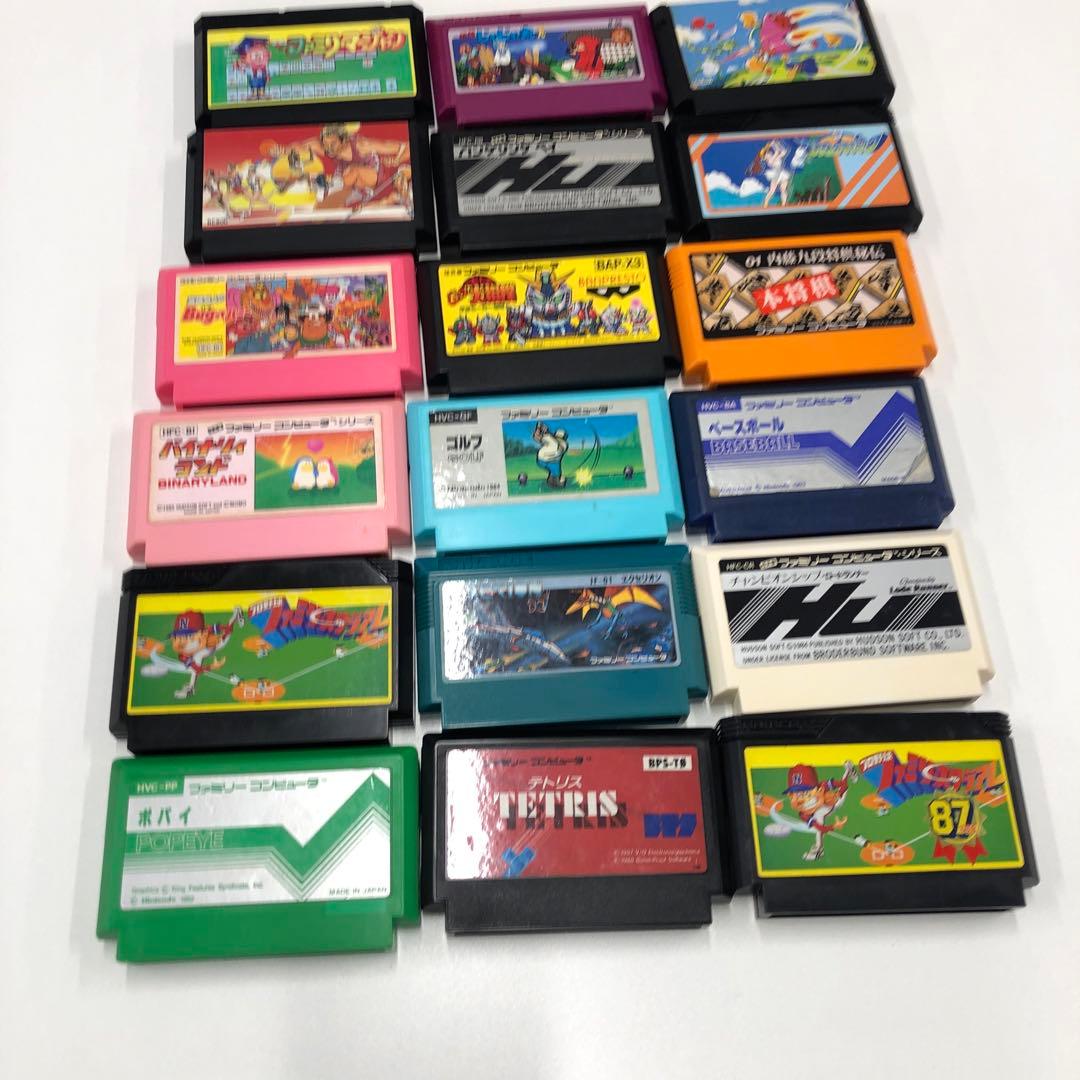 No.1563　FC　ファミリーコンピューターソフト３６本まとめ売り