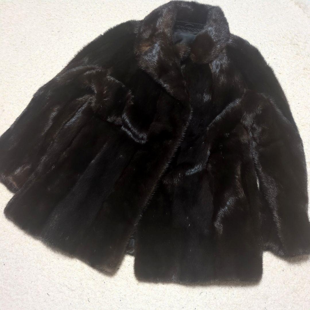 2-24【高級毛皮】美品SAN MARCO ミンクファーコート