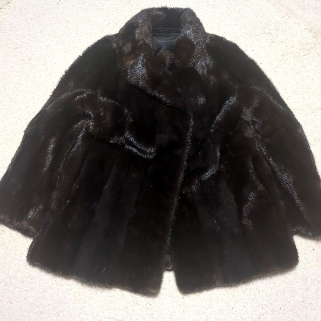 2-24【高級毛皮】美品SAN MARCO ミンクファーコート