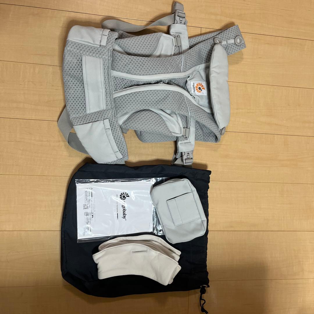 ergo omni breeze PEARLGREY エルゴ　抱っこ紐　グレー