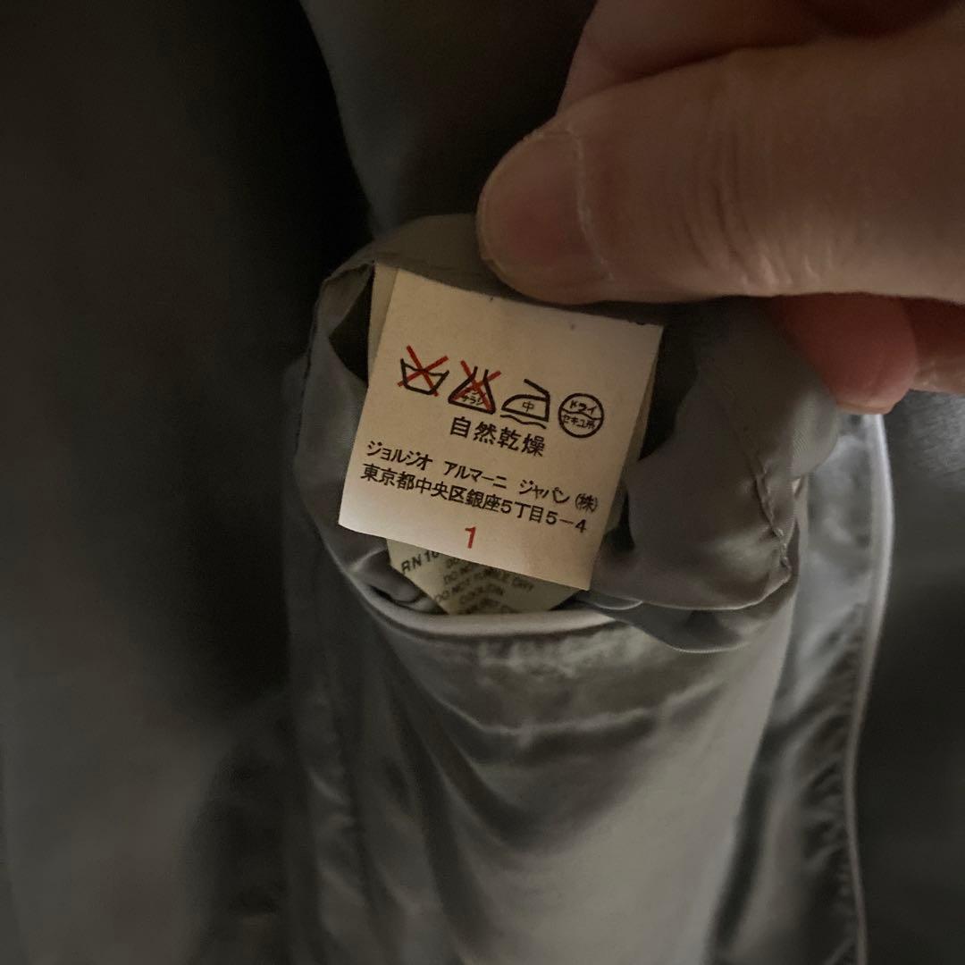 EMPORIO Armaniシルバーグレー イブニング　ジャケット　54