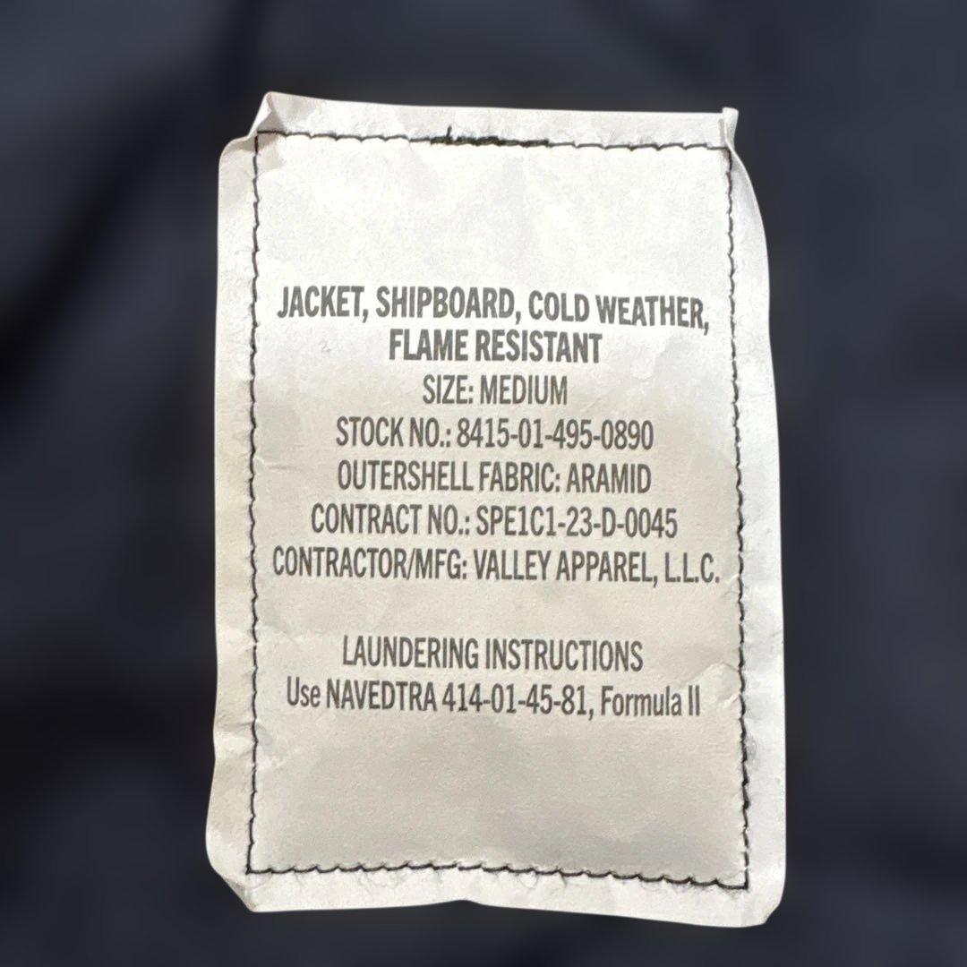USN シップボードジャケット USNAVY 米軍放出品　Mサイズ