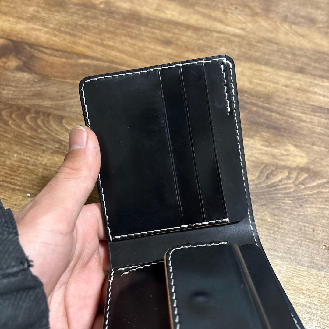 ☆フルコードバン☆新喜皮革☆2つ折り☆ホーウィン☆トラッカー☆コードバン