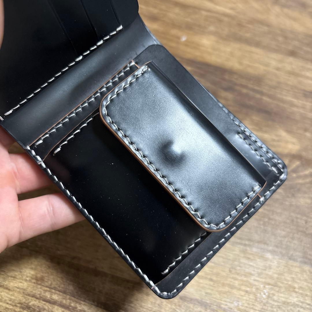 ☆フルコードバン☆新喜皮革☆2つ折り☆ホーウィン☆トラッカー☆コードバン