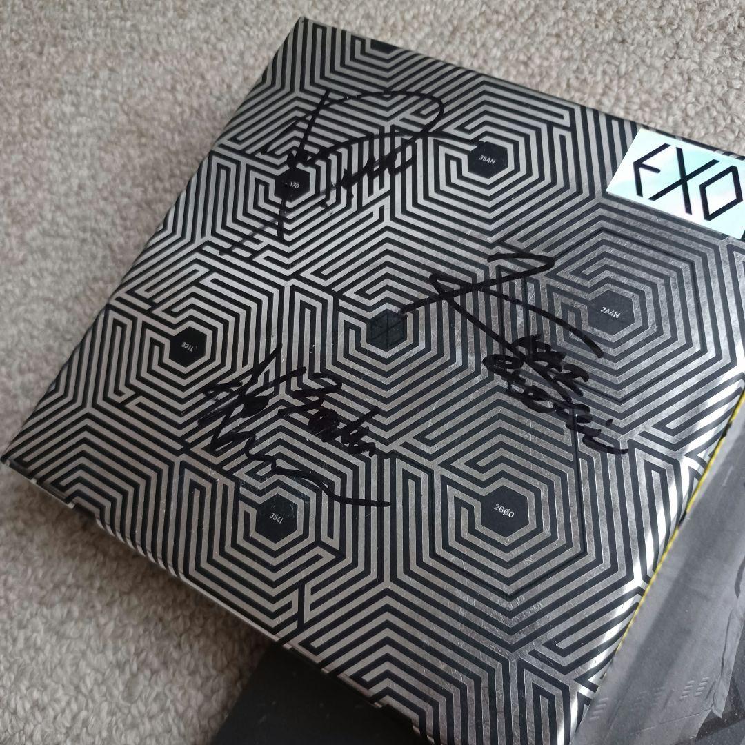 EXO　サイン入りCD