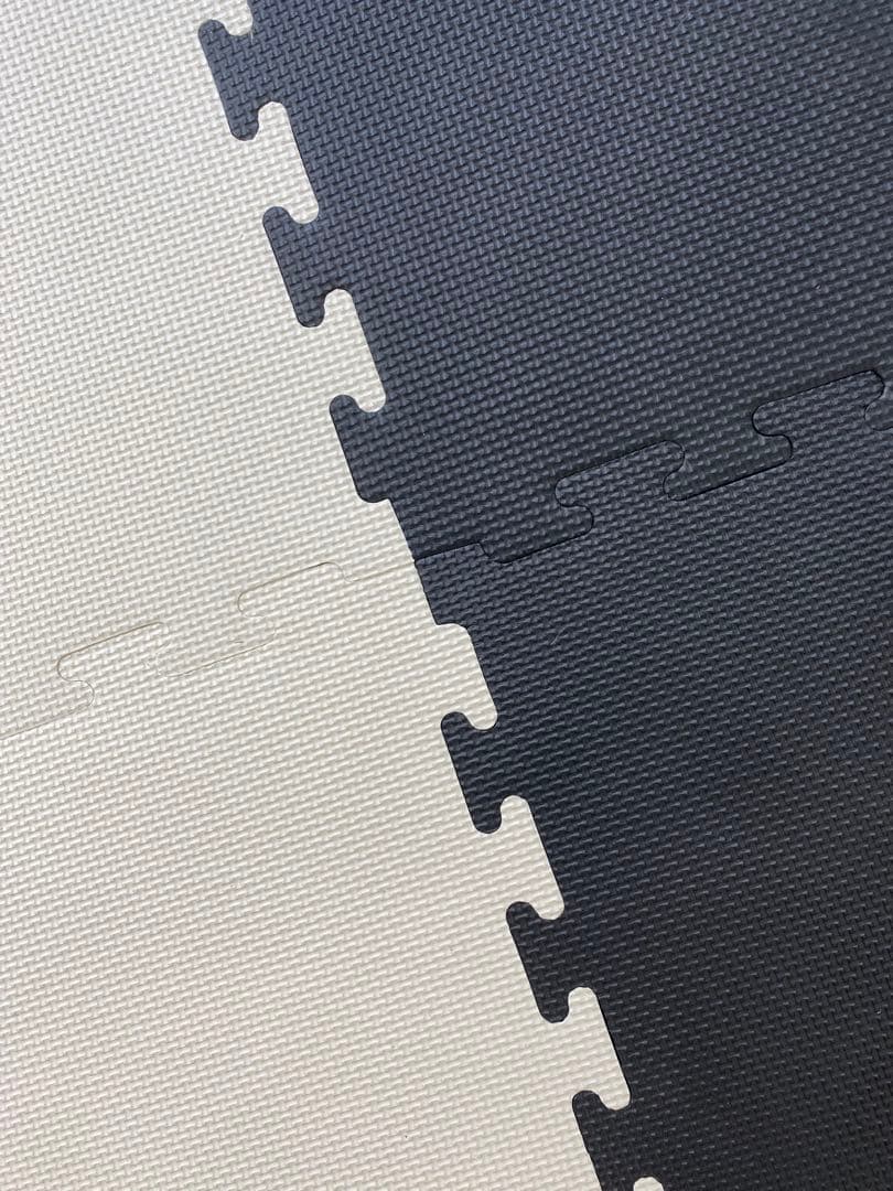 ジョイントマット白黒10枚静岡県個人宅送料込み