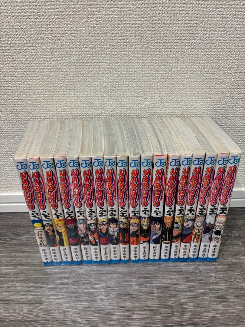 (今週価格)NARUTO 全72巻セット特別版(全巻初版)+外伝,オマケ(初版)
