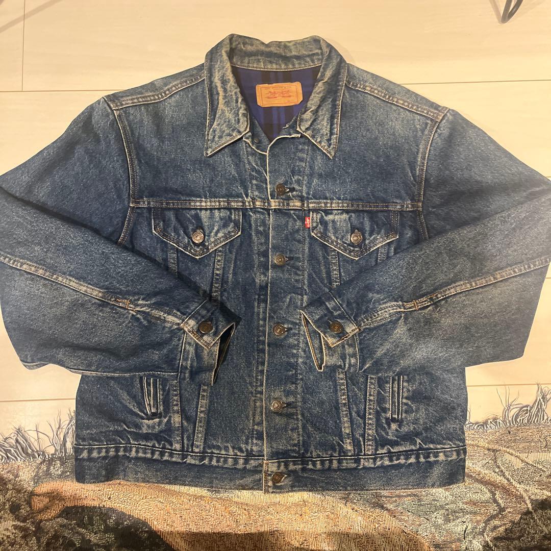80's Levi's 70411 デニムジャケット フランネルライナー