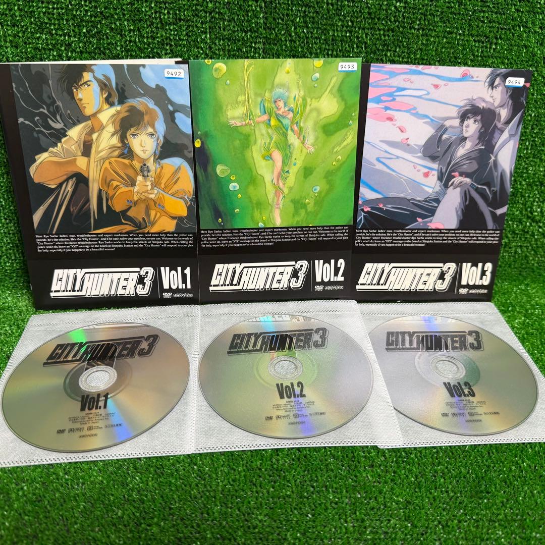 【DVD】シティハンター・全26巻(1期〜4期)+ルパン三世VSキャッツアイ