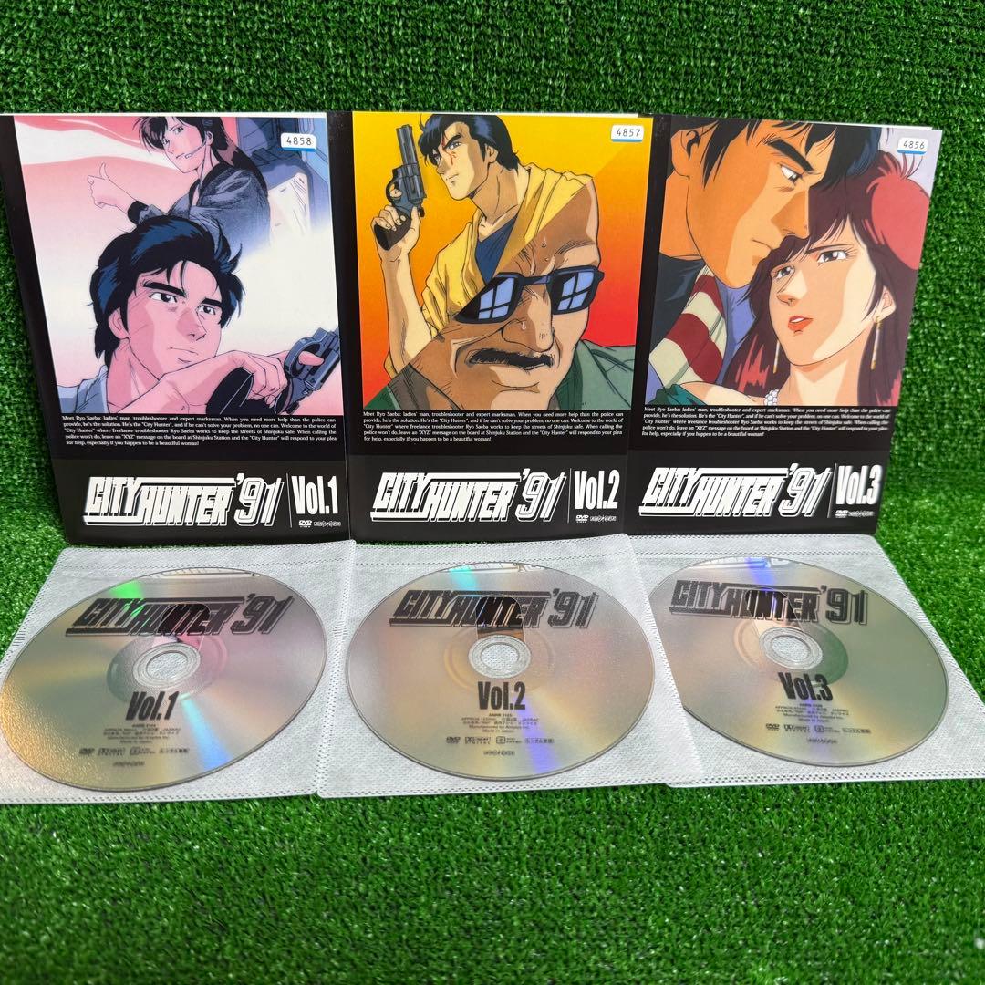 【DVD】シティハンター・全26巻(1期〜4期)+ルパン三世VSキャッツアイ