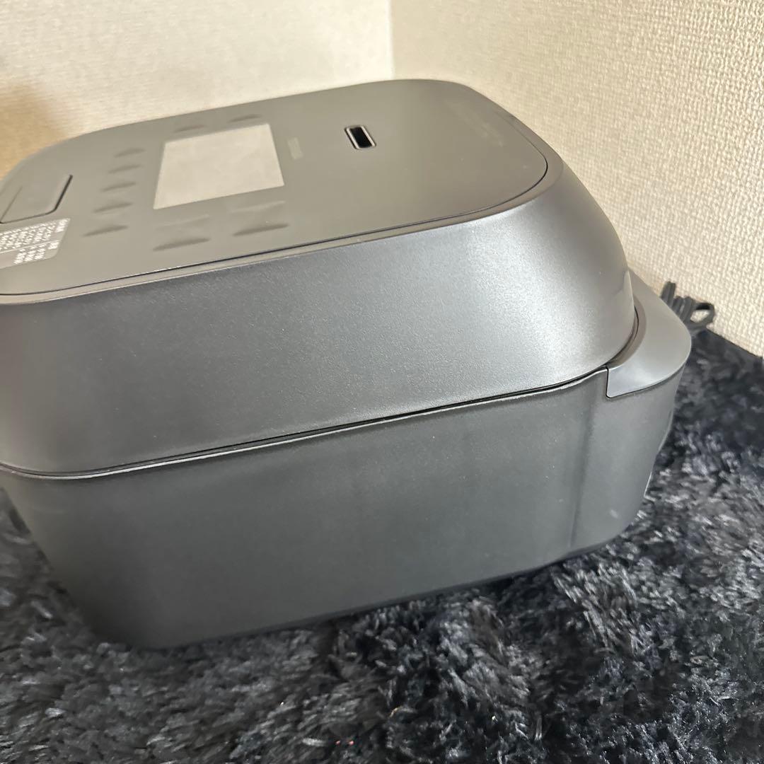 おそらく未使用品 TOSHIBA RC-10MG K 炊飯ジャー 炎匠炊き 黒