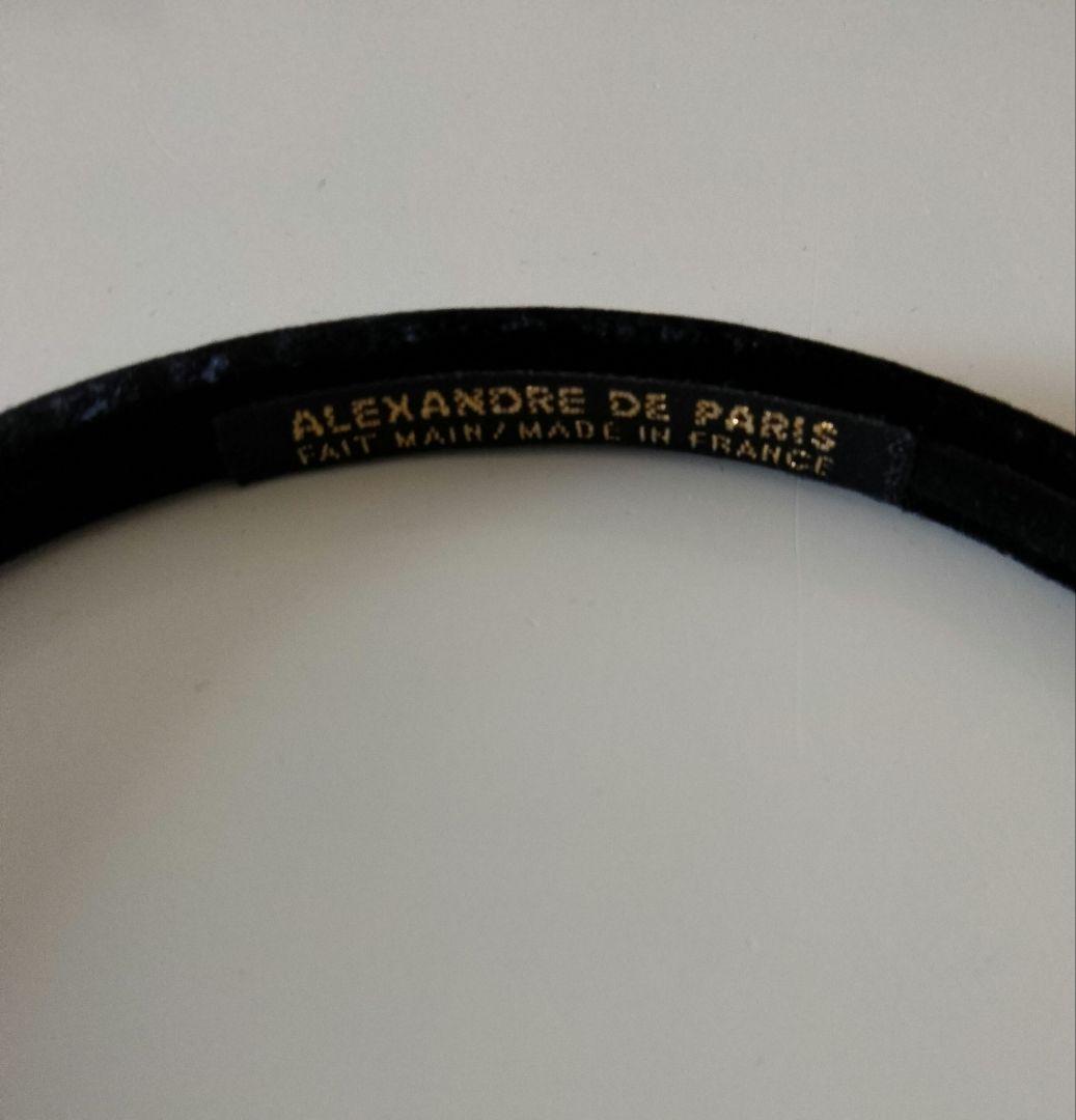 新品☆アレクサンドル ドゥ パリ カチューシャ