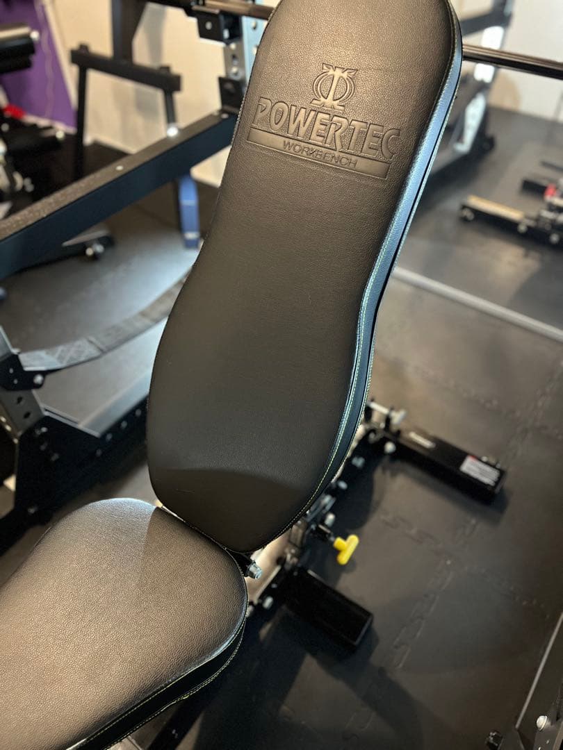 POWERTEC ユーティリティベンチ アジャスタブルベンチ インクラインベンチ