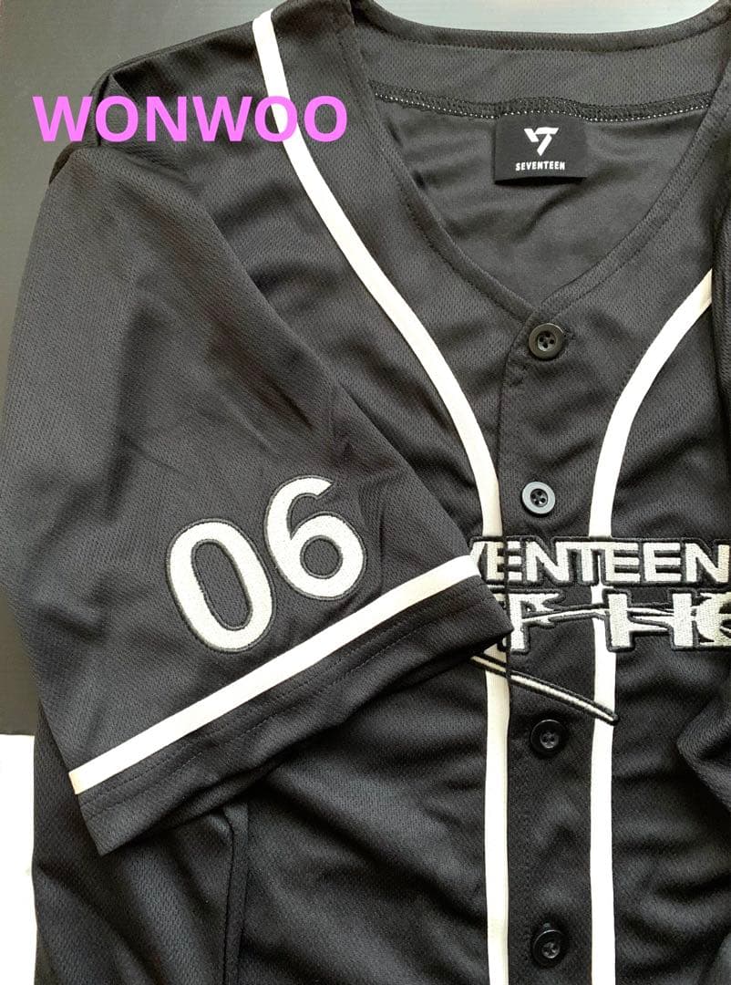 WONWOO UNIFORM SHIRT SEVENTEENウォヌ　ユニフォーム