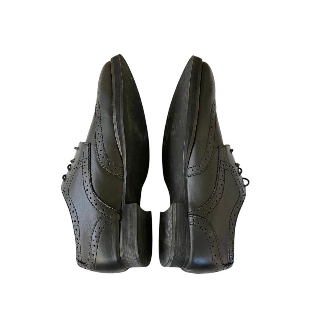 【極美品】◾️ヨウジヤマモト◾️レザーシューズ◾️レースアップ◾️フルブローグ◾️ブラック