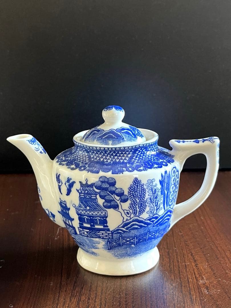 超希少　ブルーウィローパターンのミニセット（日本製）