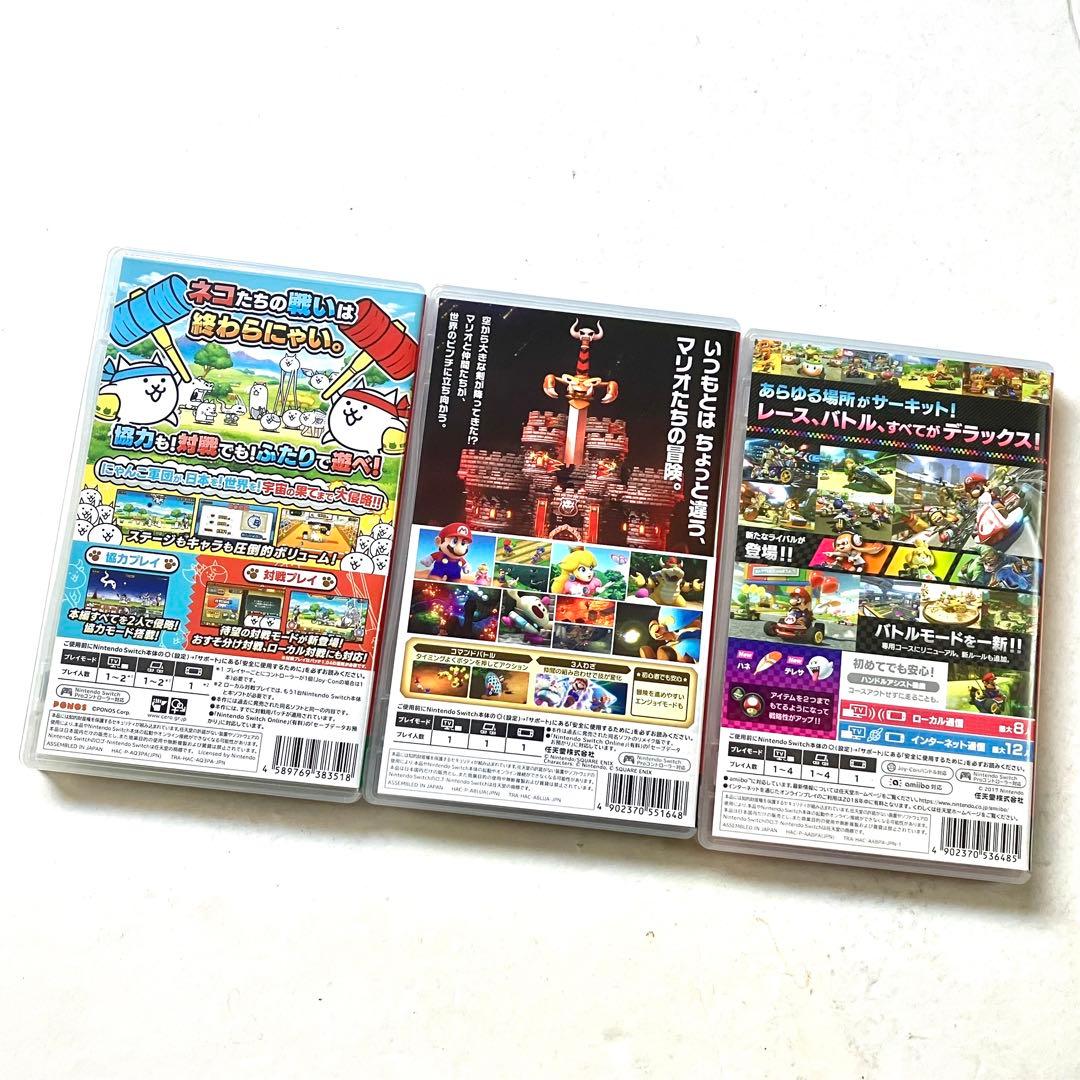 Switch にゃんこ大戦争 スーパーマリオRPGマリオカート8 デラックス