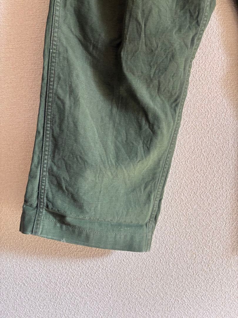 ゆ*は様 50 ６０'s コットンサテン ユーティリティーワイドパンツ