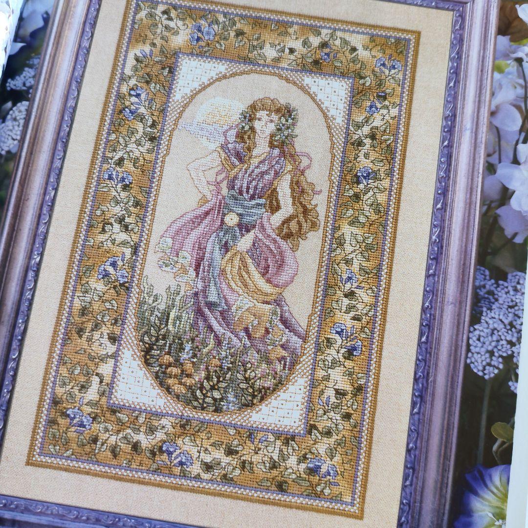 クロスステッチ　絶版洋書　テレサ・ウェンツェラー