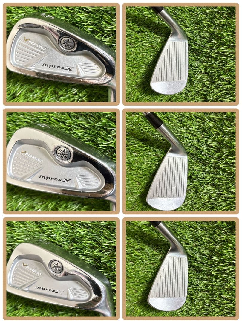 ヤマハインプレスinpres X VFORGEDアイアンセット6本NSPRO R
