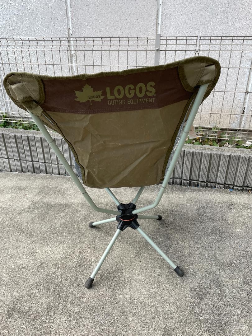 ロゴス(LOGOS) LOGOS Life 回るんチェア(ブラウン)