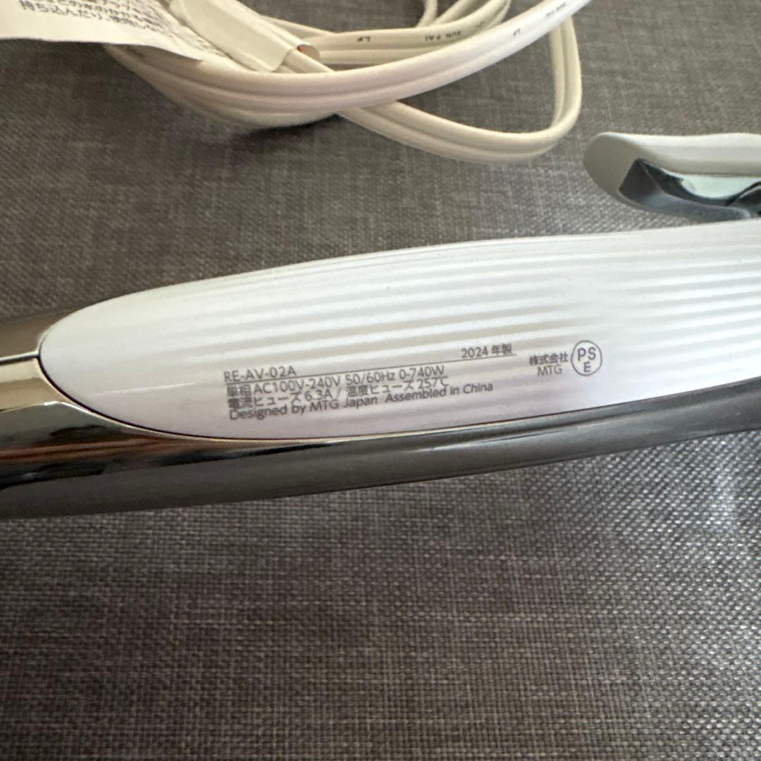 ReFa カールヘアアイロン 38mm RE-AV-02A ホワイト