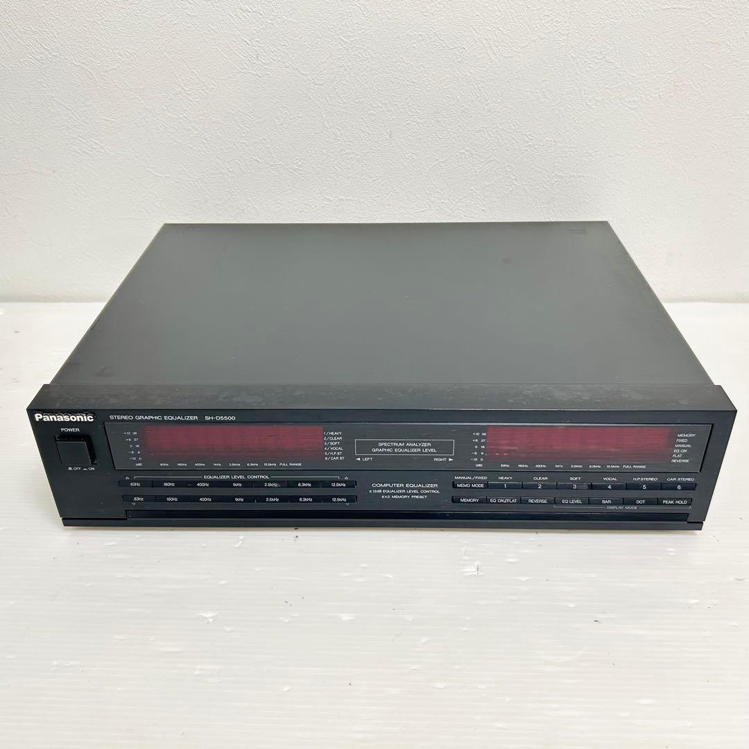 希少動作品 Panasonic グラフィックイコライザー SH-D5500