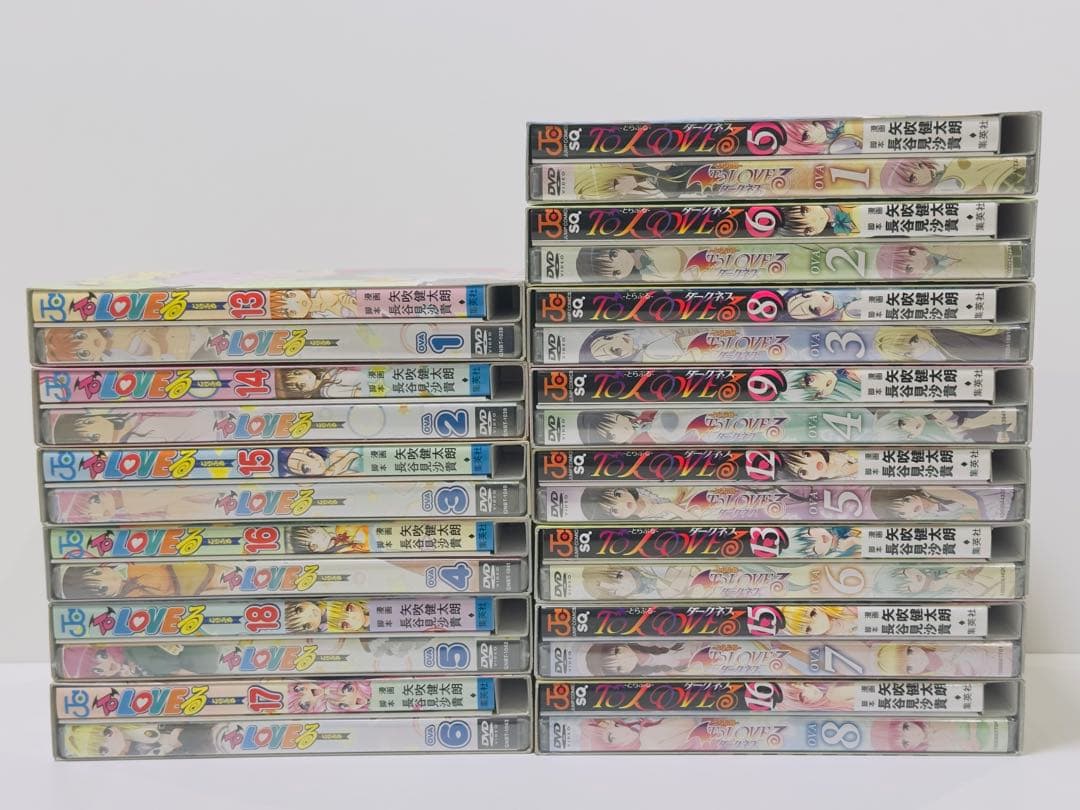 To LOVEる―とらぶる―ダークネス 1〜18巻　限定版14冊 DVD未開封